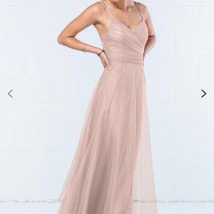 Wtoo by watters blush bridesmaid dress. Style 344. Size 10. NWT, unaltered.